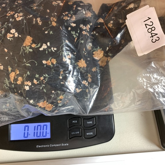 Dark Cottage Dress Womens Medium Maxi Black Floral Long Boho Whimsigoth - Picture 9 of 9